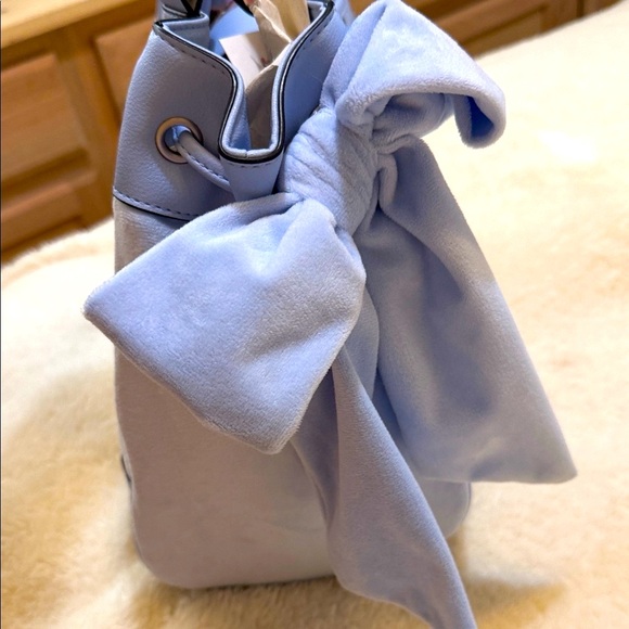 Juicy Couture Light Blue Daydreamer tote with Bow Accent - Picture 6 of 14